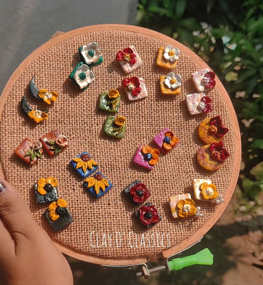 Floral Earpieces